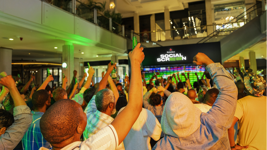 Heineken® turns watching UEFA Champions League matches alone on a phone into the ultimate social&nbsp;experience.