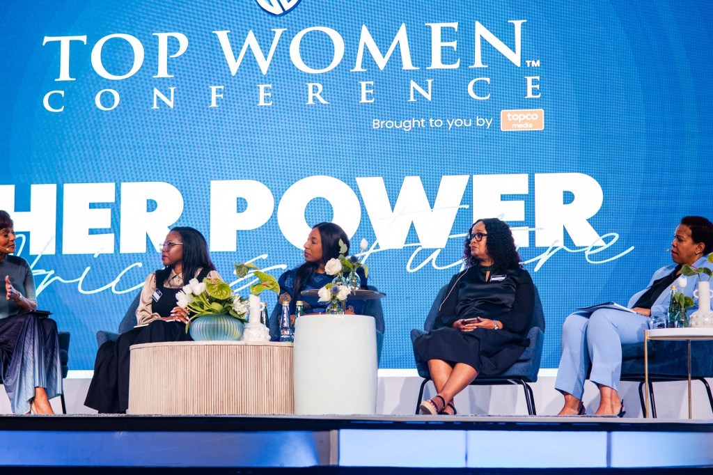 Driving Women’s Innovation: A Leadership Conversation with Naledzani Mosomane at the Top Women Conference&nbsp;2025
